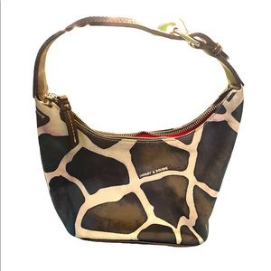 Dooney and bourke mini cow bag